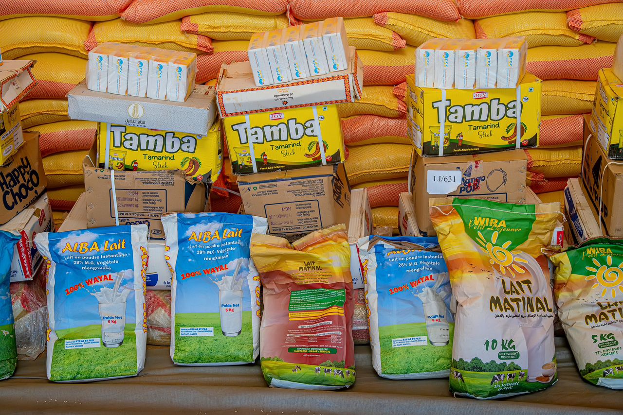 Distribution d'aide alimentaire 3