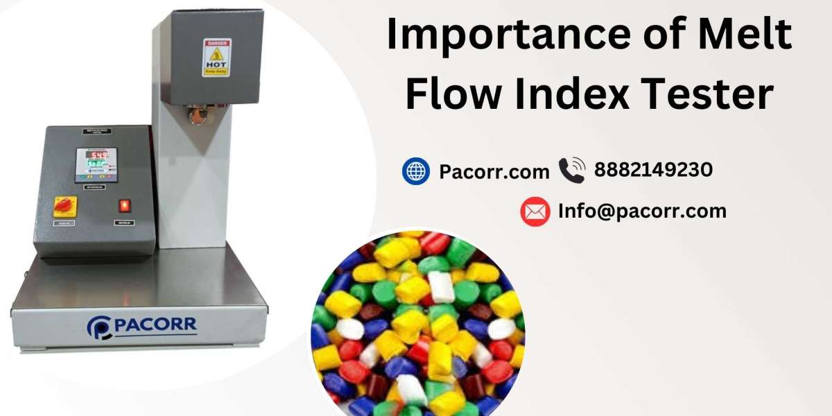 How the Melt Flow Index Tester Ensures Quality Control and Consistency in Plastic Manufacturing