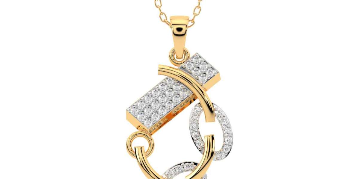 Simple and Stylish Gold Pendant Designs for Female