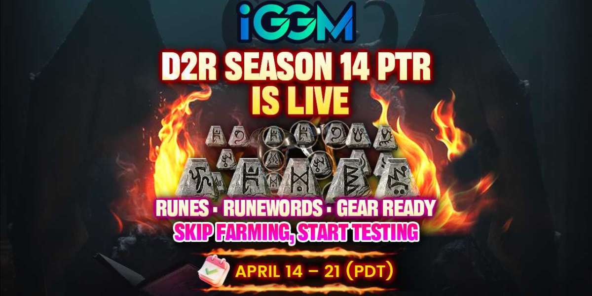 IGGM - Cheap Runes & Runewords Sale for Diablo II: Resurrected PTR 3.2 (Apr 14 - 21)